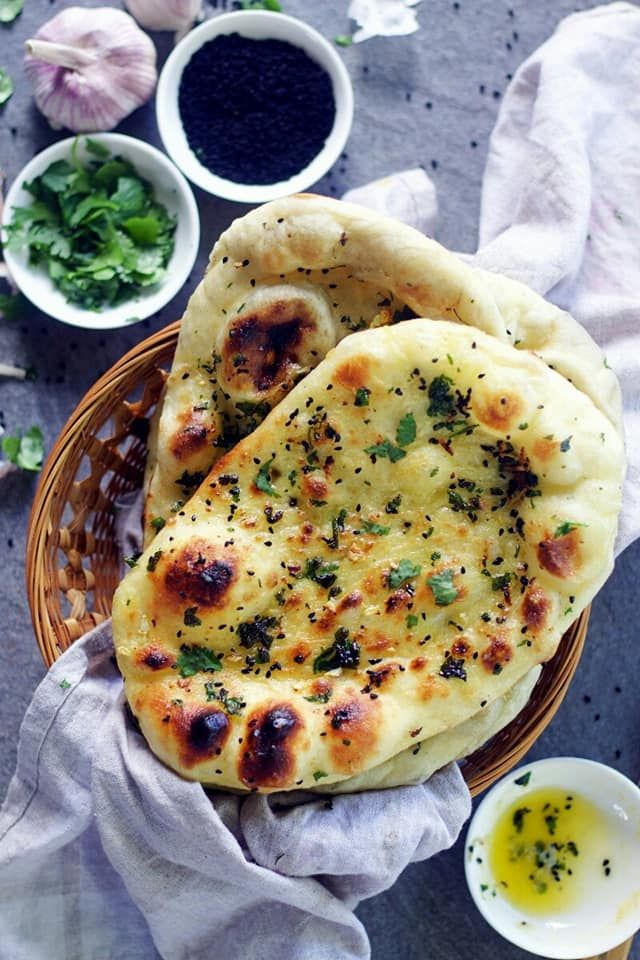 Fresh tandoor bread